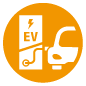 EV充電ステーションアイコン